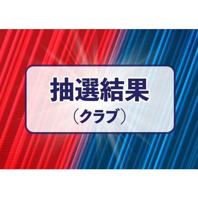 【クラブ】第７２回男子・第７８回女子全日本総合選手権大会県予選会　抽選結果